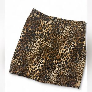 Forever 21 Animal Print Skirt